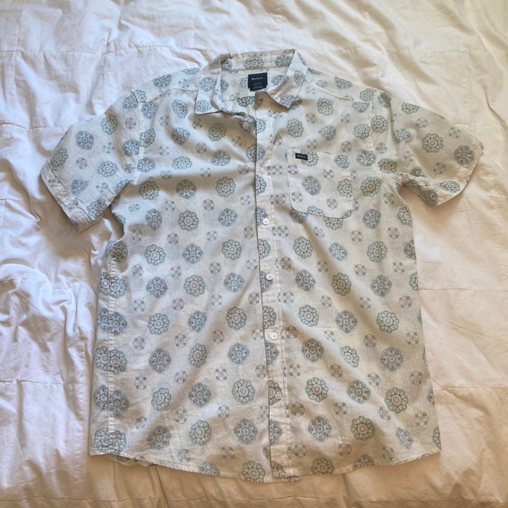 Rvca button down shirt